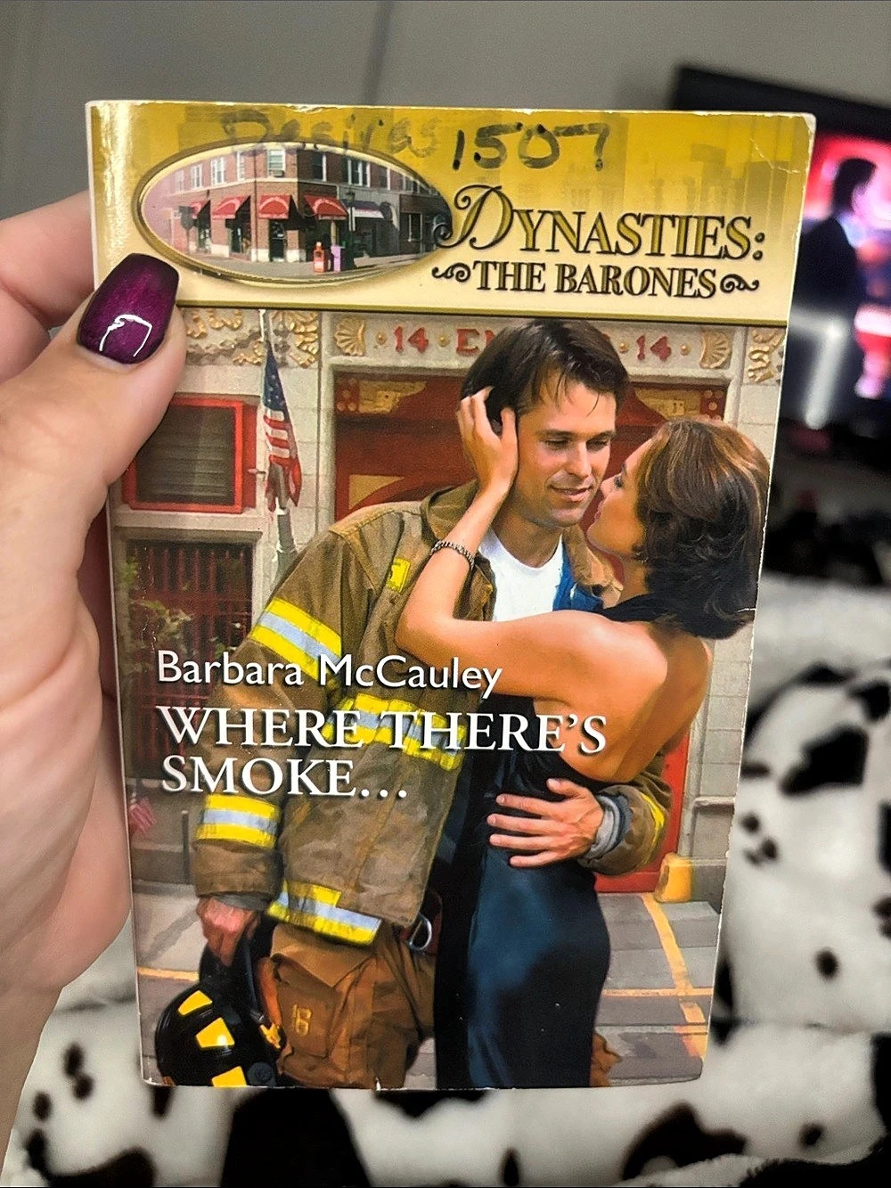 Silhouette Books Where There's Smoke. Paperback Romance Novel